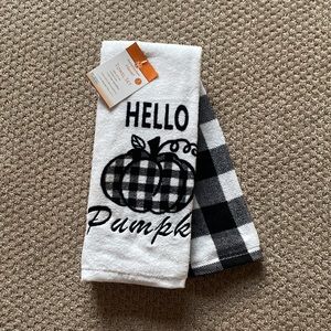 Buffalo Plaid Kitchen/Hand Towels, 100% Cotton
